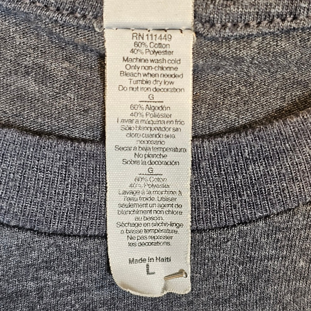 Kenny Chesney Here and Now Summer Tour 2022 Graphic T-Shirt Gray Large L Concert - Picture 7 of 7